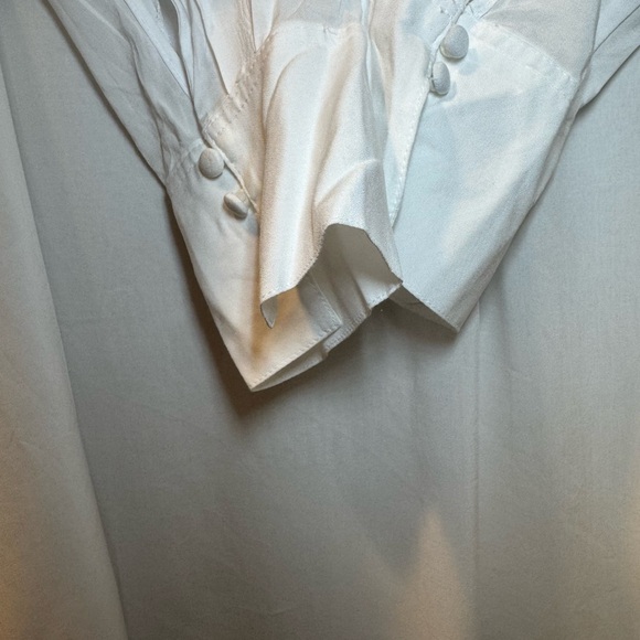 H&M Cream Button-Up Shirt Dress - Picture 5 of 13